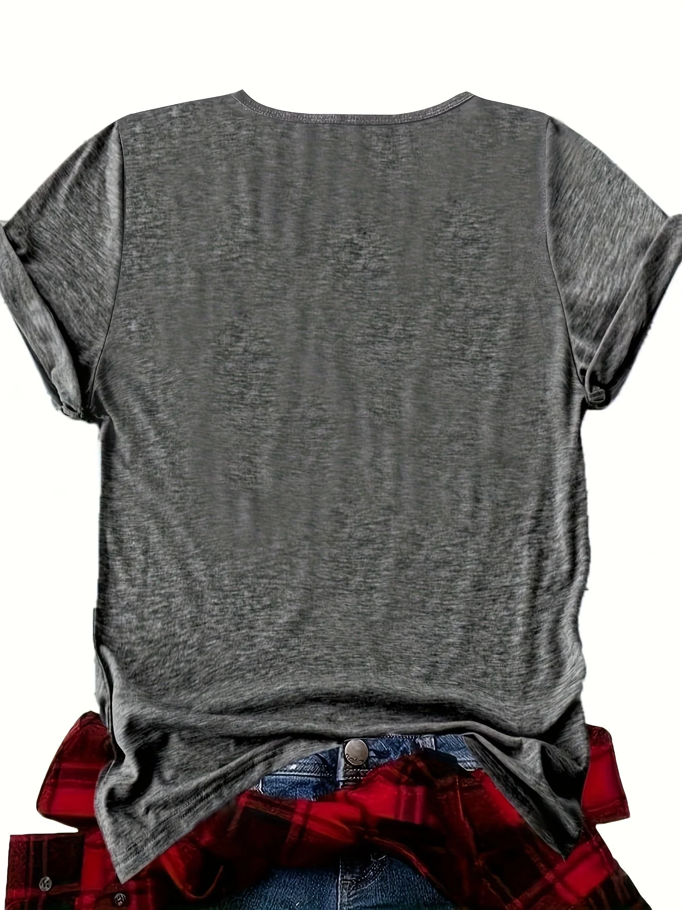 Damen Lustiges Statement T-Shirt mit Spruch – Lockeres Sommer Top für Alltag & Freizeit - Image 8