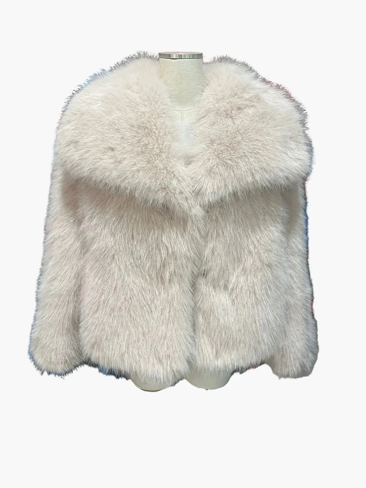 Damen Luxus Kurzfelljacke – Eleganter Streetstyle für den Winter - Image 8