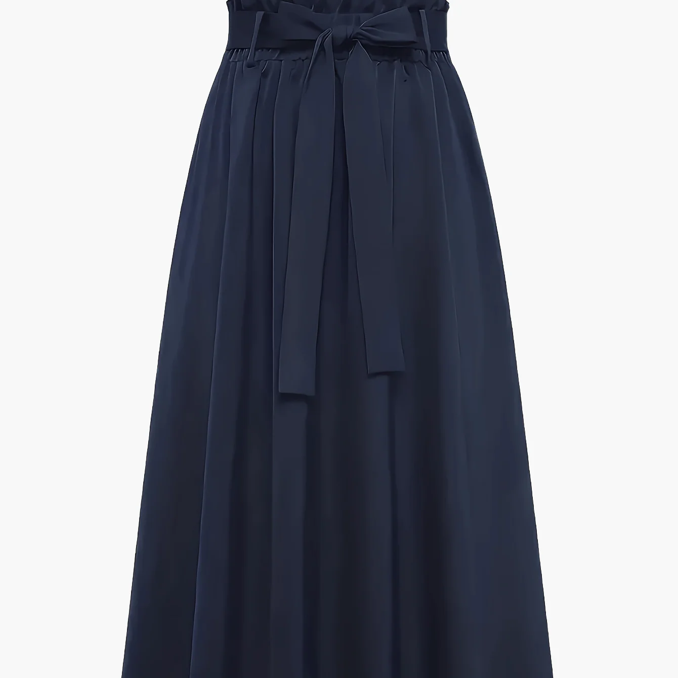 Damen Maxirock mit hohem Bund und Schleife – Eleganter Freizeitrock für Frühling und Sommer - Image 8