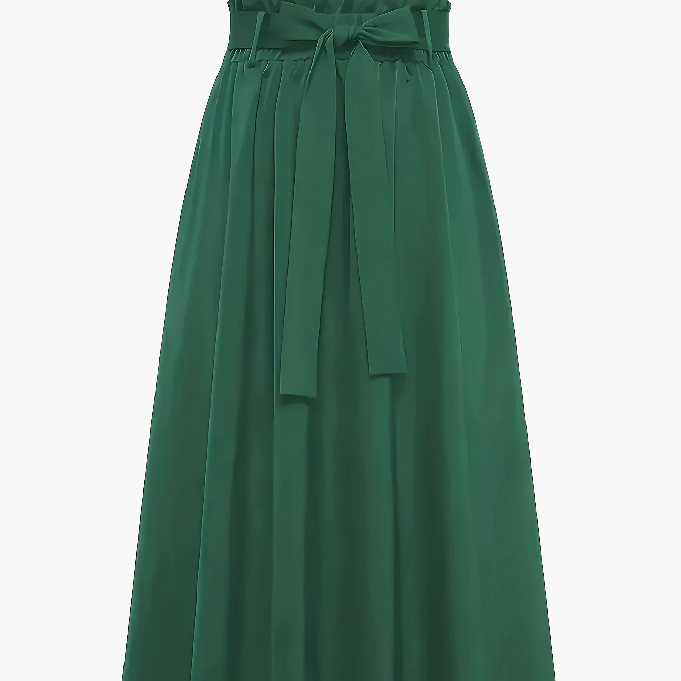 Damen Maxirock mit hohem Bund und Schleife – Eleganter Freizeitrock für Frühling und Sommer - Image 9