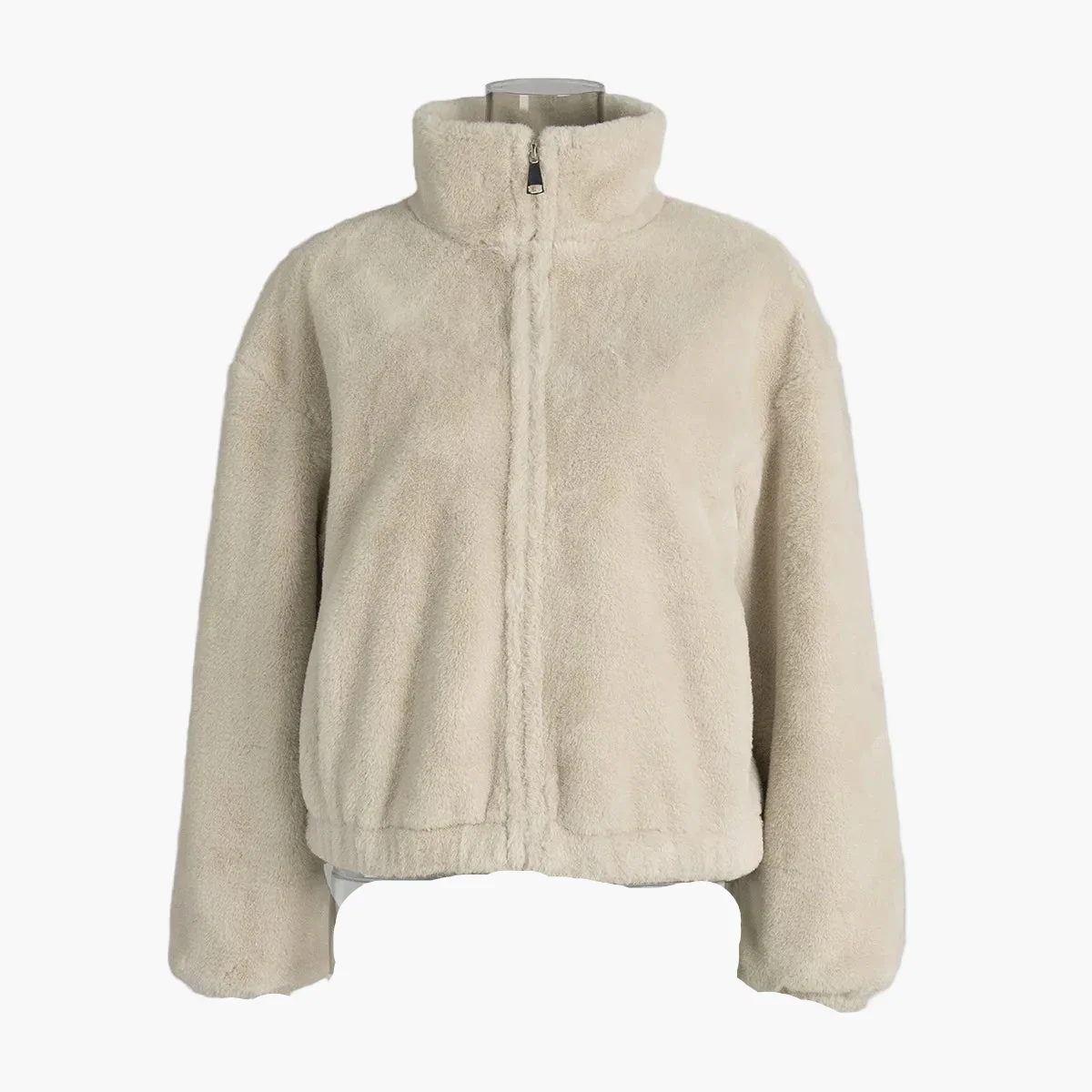 Damen Modische Kurzjacke mit Stehkragen – Eleganter Alltags-Look - Image 5