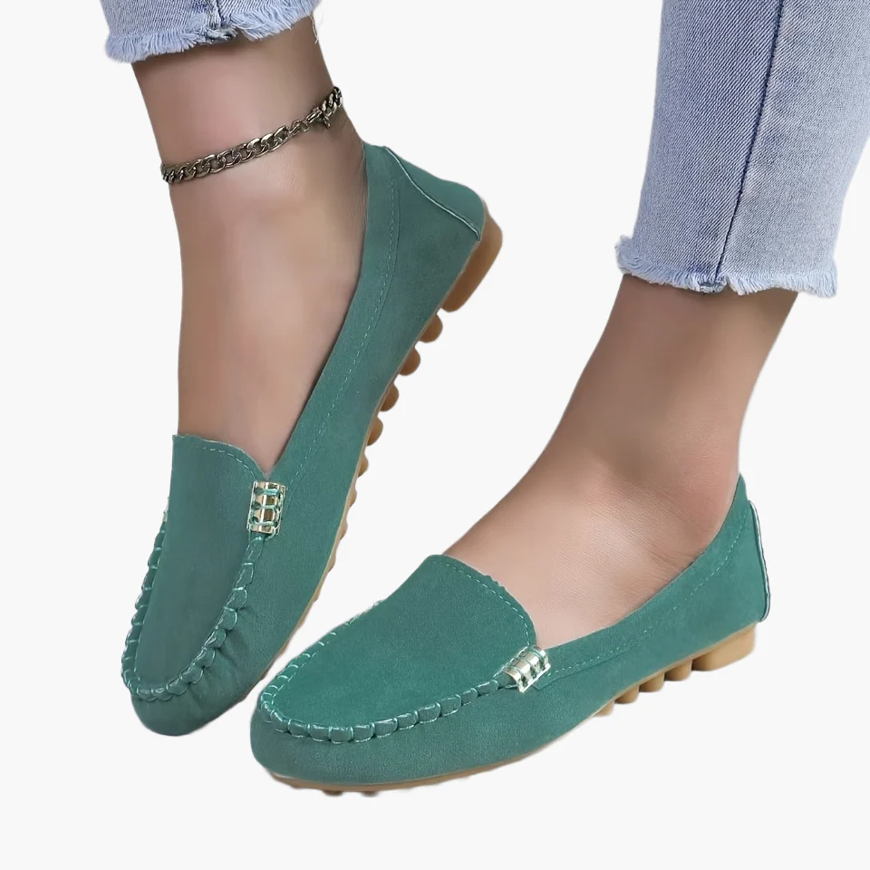 Damen Mokassin-Slipper für Alltag und Freizeit – Bequeme Loafer im modernen Stil - Image 12
