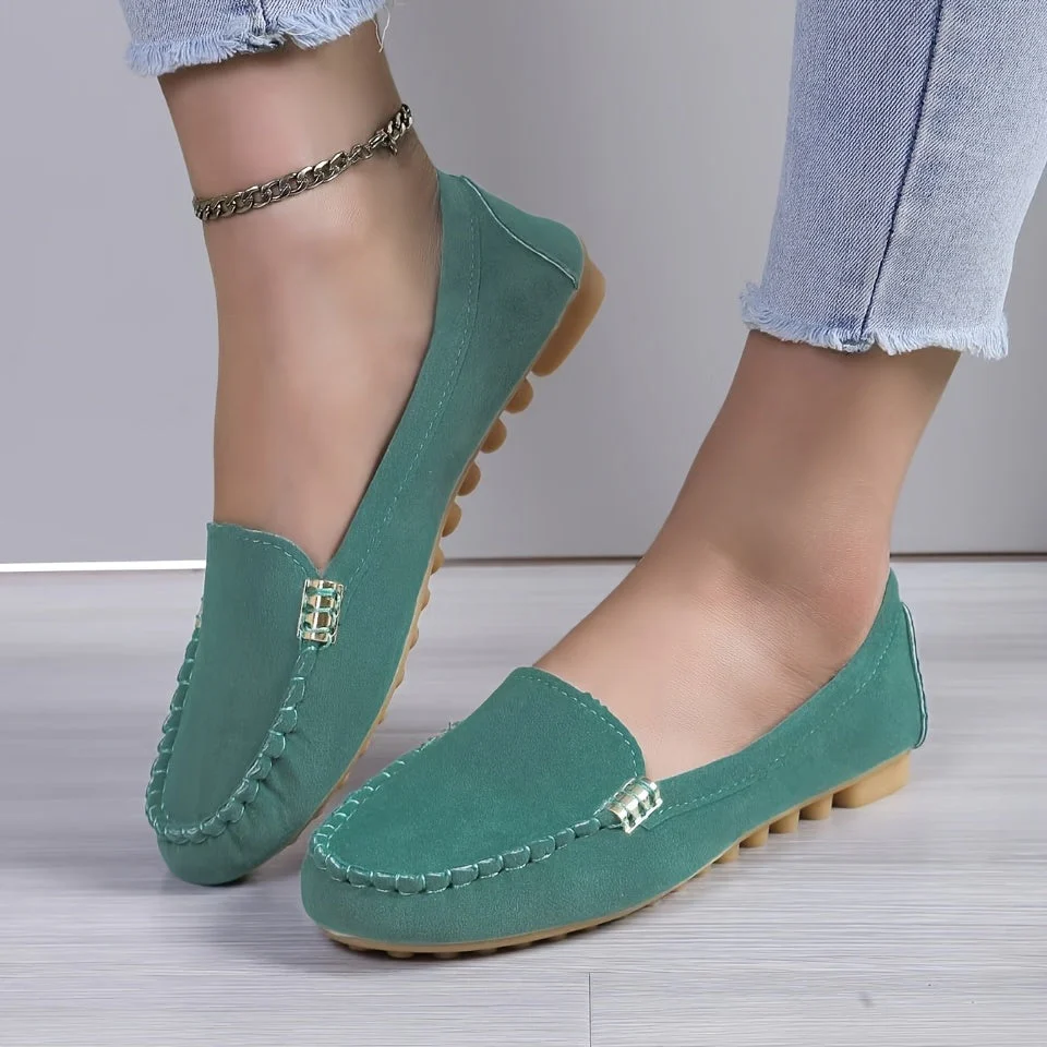 Damen Mokassin-Slipper für Alltag und Freizeit – Bequeme Loafer im modernen Stil - Image 9