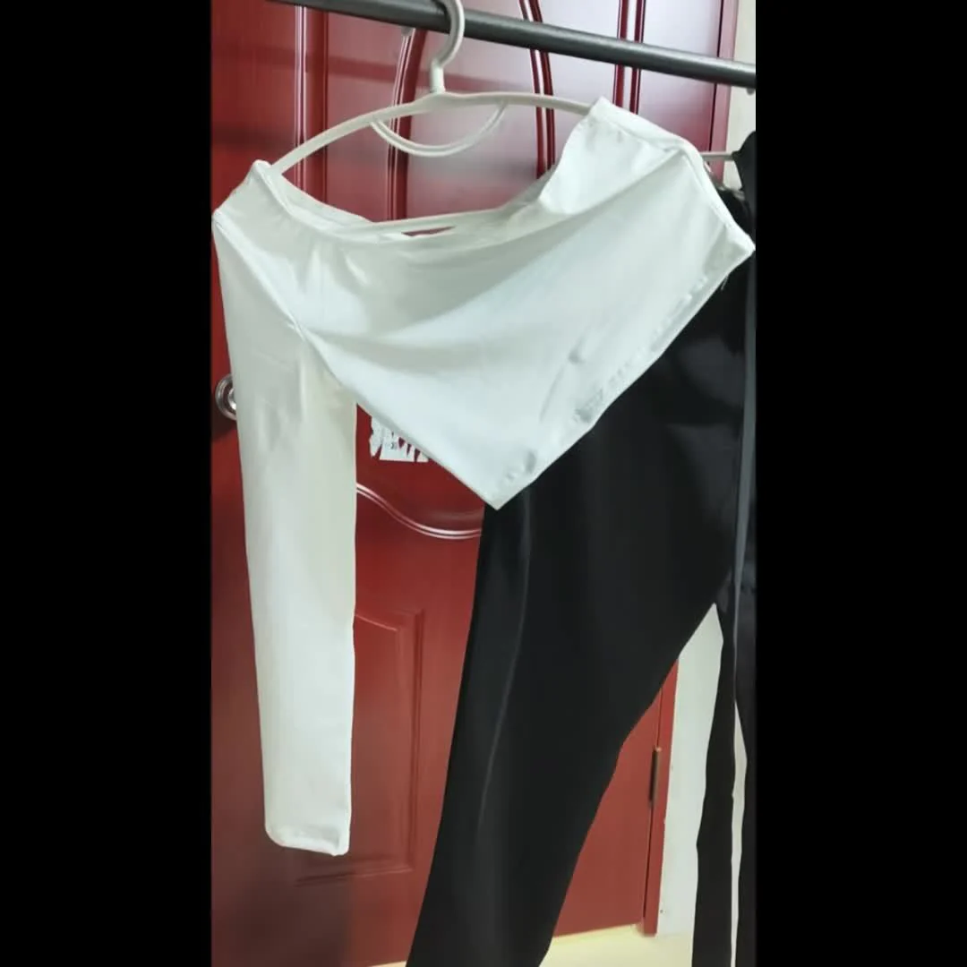 Damen Off-Shoulder Elegant Jumpsuit für Frühling und Sommer – Stilvoller Einteiler mit Gürtel - Image 7