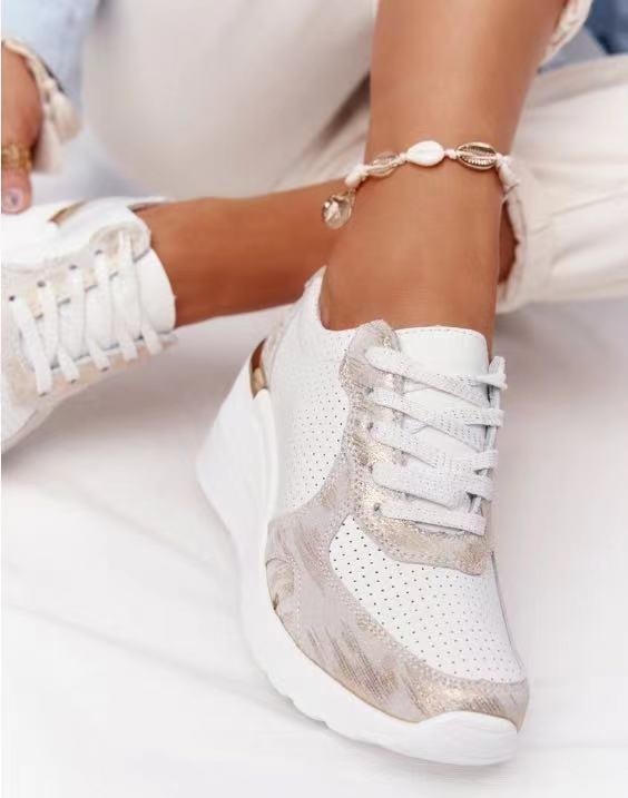Damen Orthopädische Sneaker mit Keilabsatz – Bequeme Freizeitschuhe für Alltag und Spaziergänge - Image 5