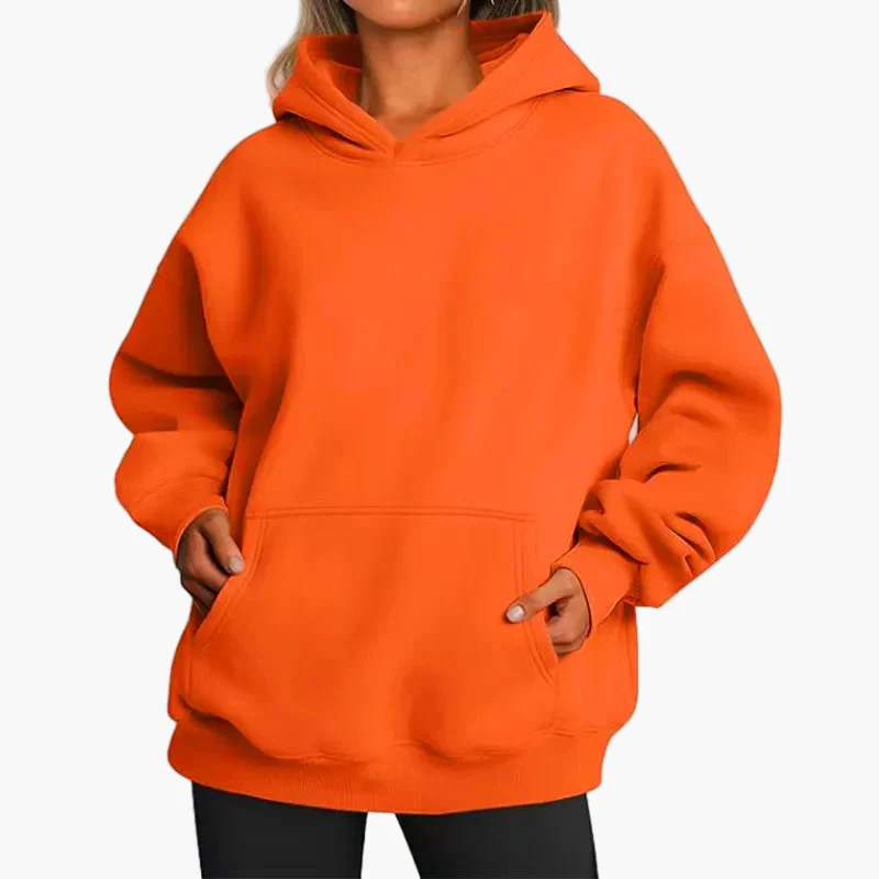 Damen Oversize Hoodie Kapuzenpullover Freizeit Streetwear - Image 4