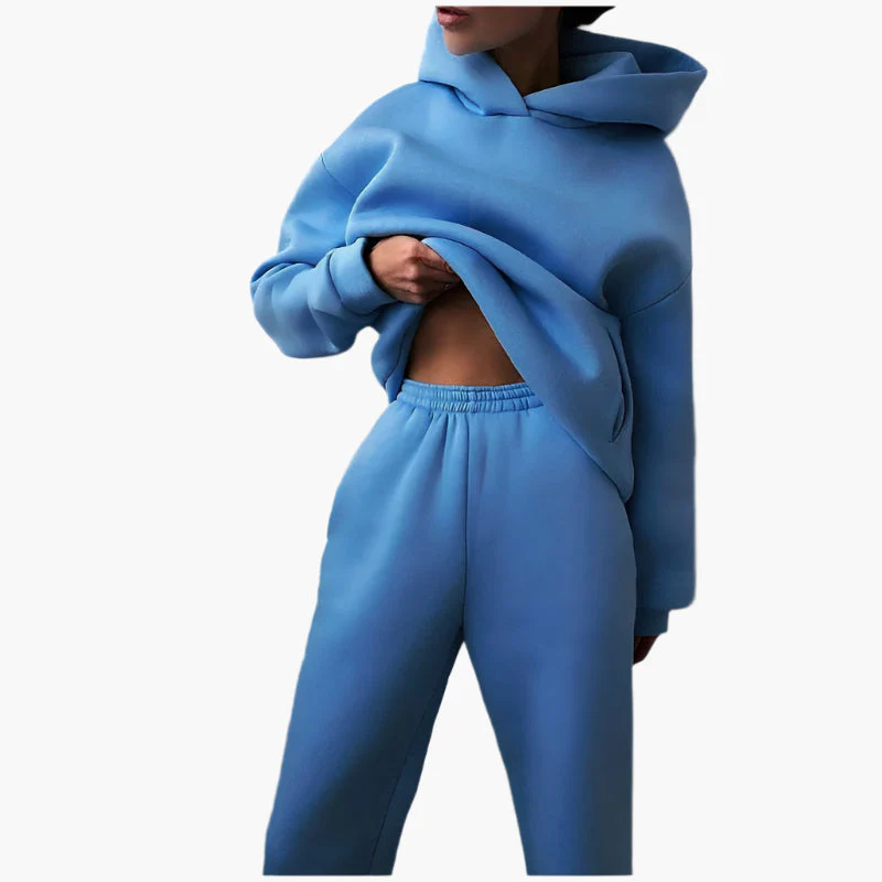 Damen Oversize Jogginganzug Set Hoodie & Jogginghose – Komfort Freizeitlook für Zuhause und Unterwegs - Image 5