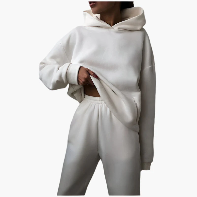 Damen Oversize Jogginganzug Set Hoodie & Jogginghose – Komfort Freizeitlook für Zuhause und Unterwegs - Image 8