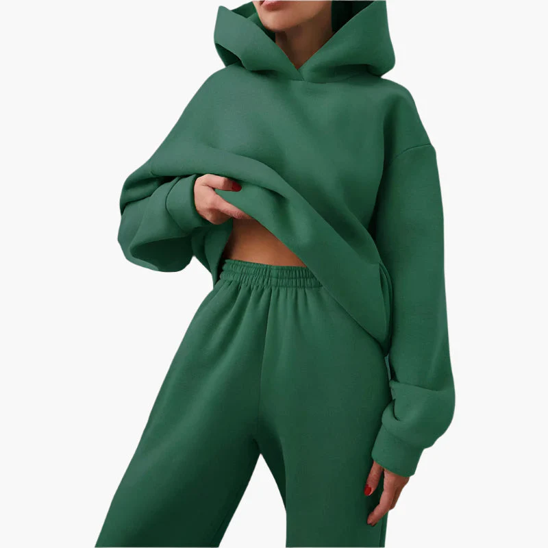 Damen Oversize Jogginganzug Set Hoodie & Jogginghose – Komfort Freizeitlook für Zuhause und Unterwegs - Image 9