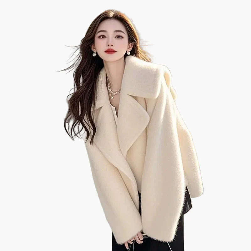 Damen Oversize Mantel im modernen Stil – Elegante Übergangsjacke für Alltag und Freizeit - Image 4