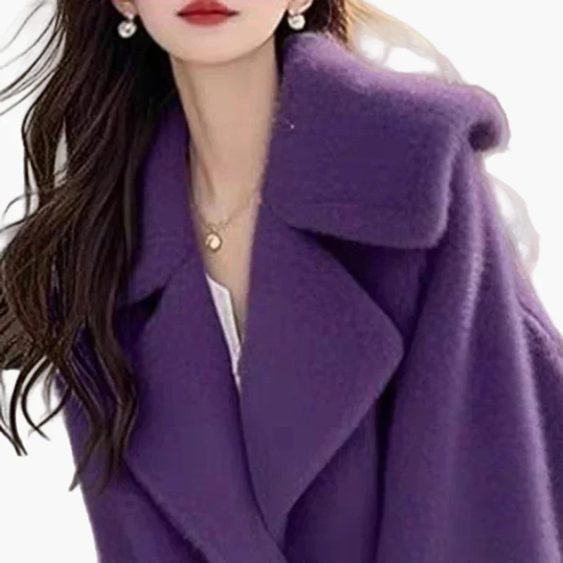 Damen Oversize Mantel im modernen Stil – Elegante Übergangsjacke für Alltag und Freizeit - Image 5