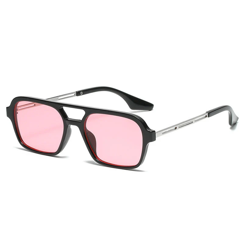 Damen Oversize-Quadrat-Sonnenbrille – Modische Statement-Sonnenbrille für Alltag & Freizeit - Image 4