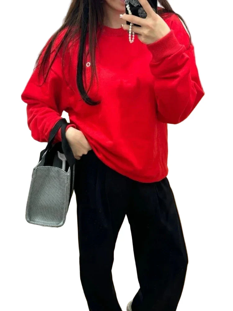 Damen Oversize Sweatshirt für Freizeit und Sport – Moderner Relaxed Fit Pullover - Image 4