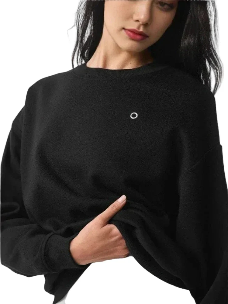 Damen Oversize Sweatshirt für Freizeit und Sport – Moderner Relaxed Fit Pullover - Image 6
