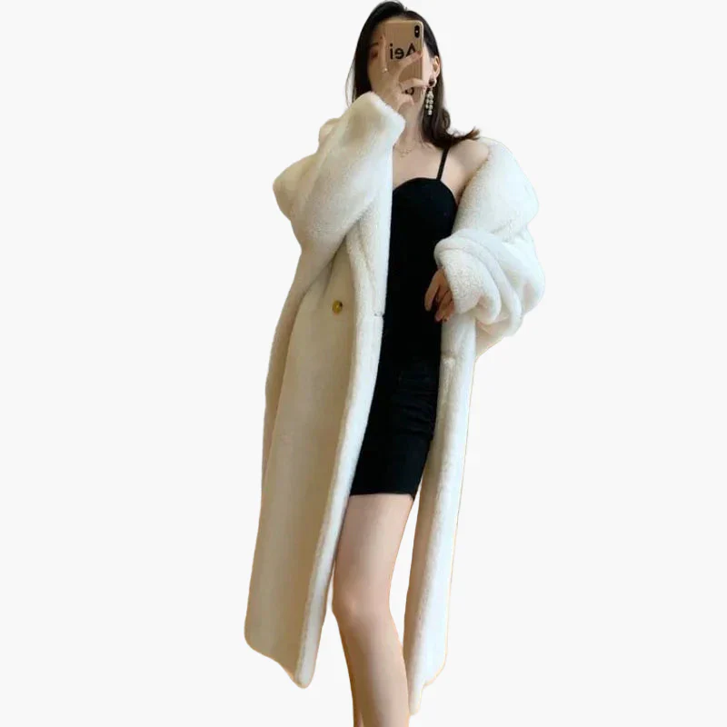 Damen Oversize Wintermantel im eleganten Trend-Look – Perfekt für kalte Tage - Image 4