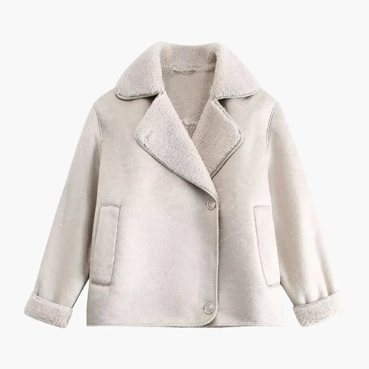 Damen Oversized Streetstyle Jacke für Herbst und Winter – Modische Übergangsjacke - Image 7