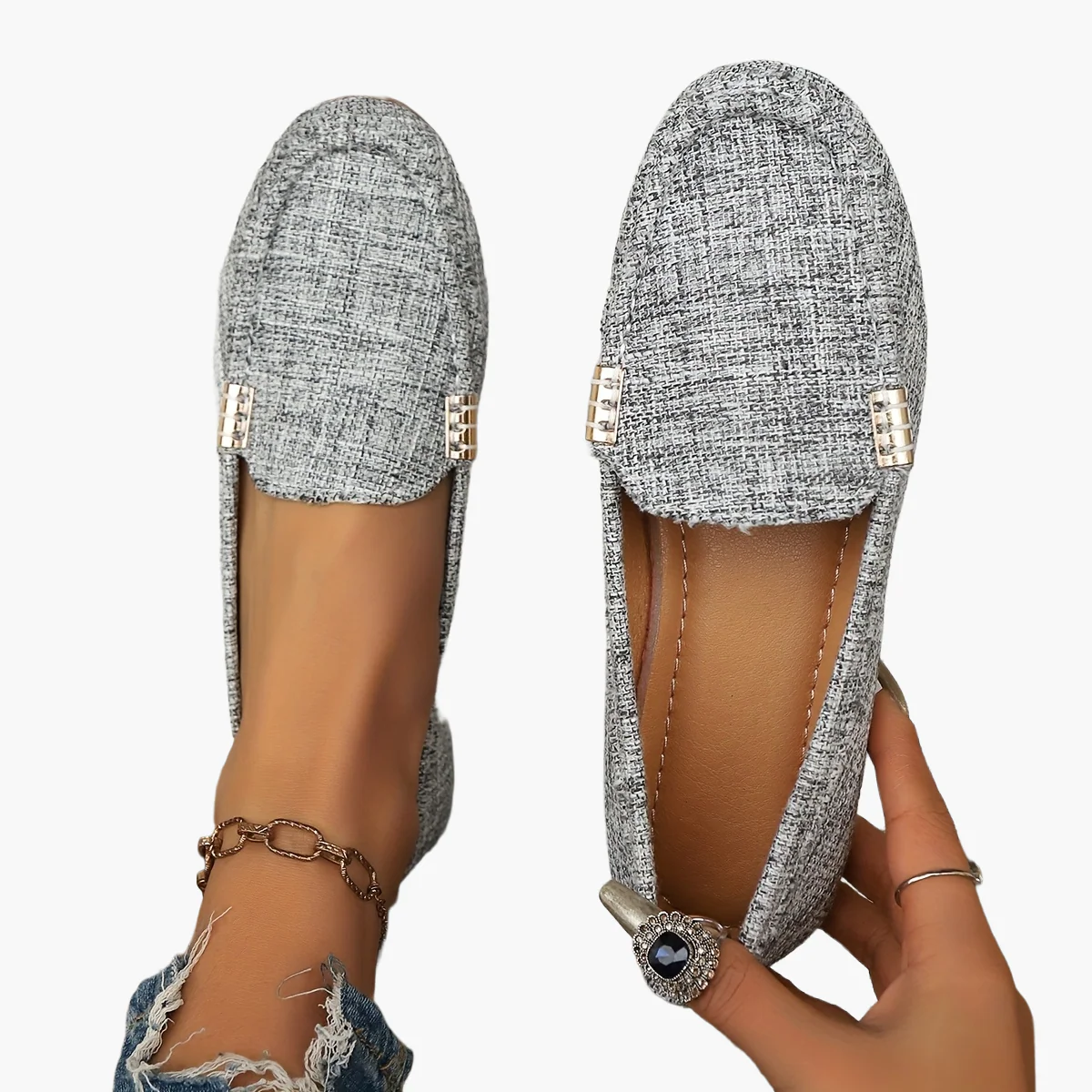 Damen Penny Loafer – Stilvolle Freizeitschuhe für Alltag und Büro - Image 12