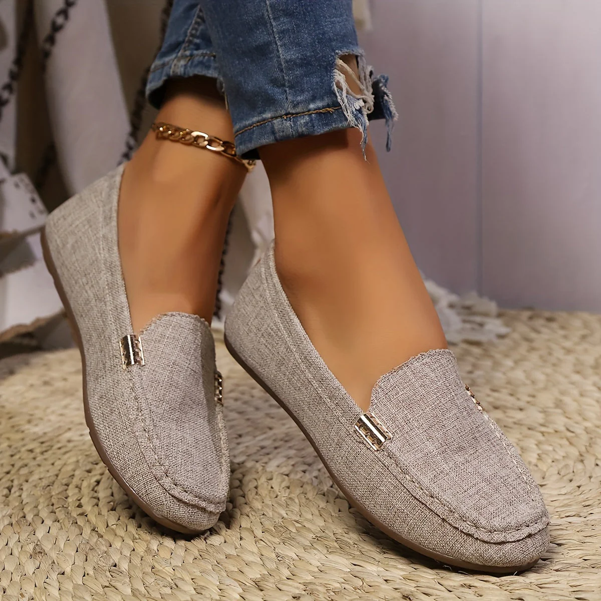 Damen Penny Loafer – Stilvolle Freizeitschuhe für Alltag und Büro - Image 2