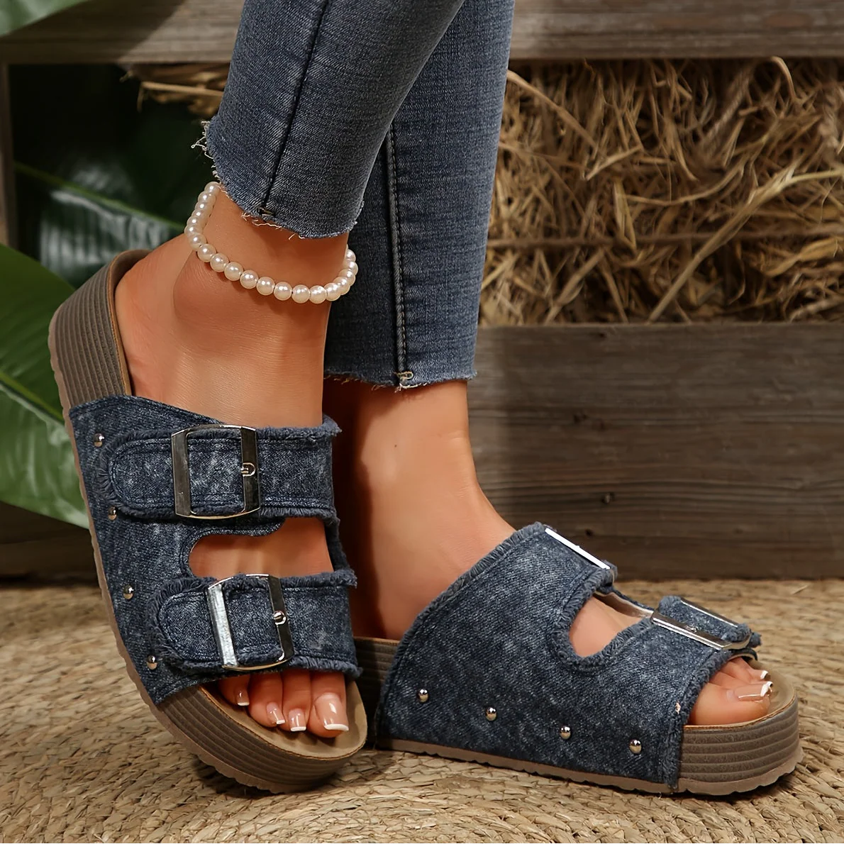 Damen Plateau-Sandalen im Boho-Stil für Alltag und Freizeit - Image 6