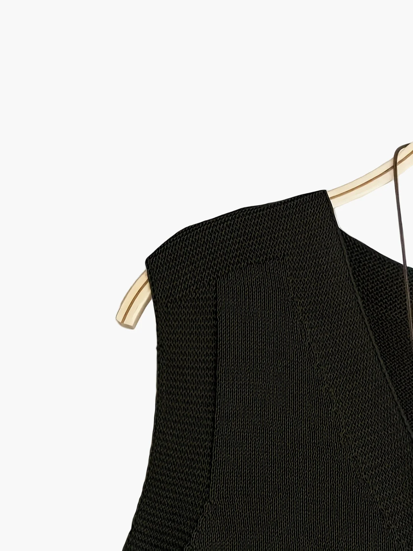 Damen Pullover im Patchwork-Design mit hohem Kragen – Eleganter Strickpullover für Alltag und Büro - Image 4