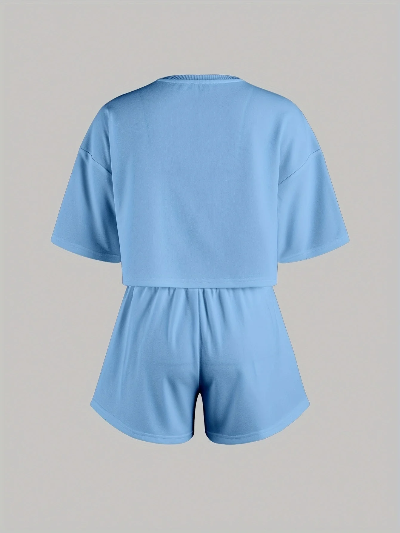 Damen Pyjama-Set mit Herz-Print – Lockeres Freizeit-Outfit für Zuhause und Schlaf - Image 9