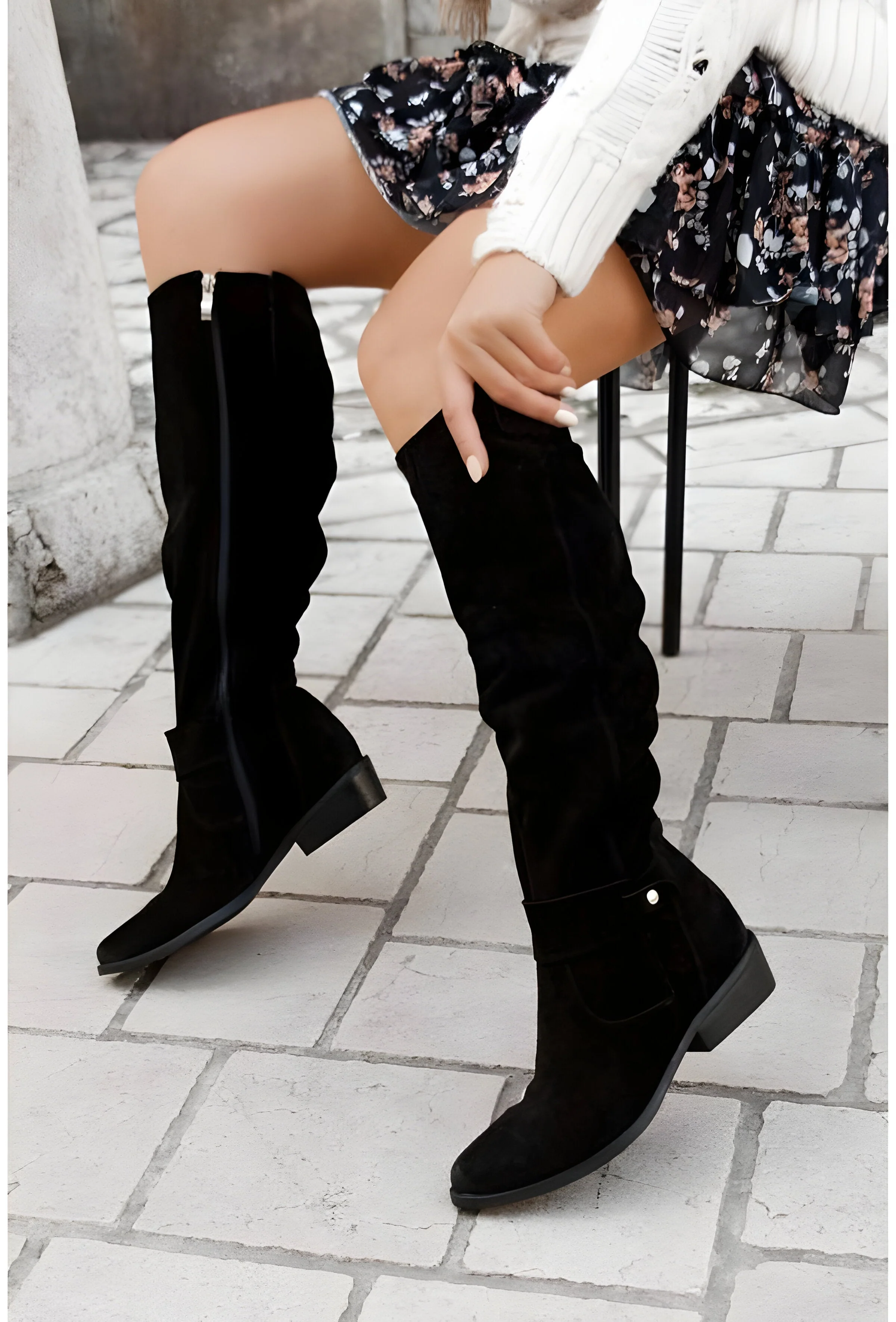 Damen Reitstiefel Kniehoch – Eleganter Klassiker für Alltag und Büro - Image 3