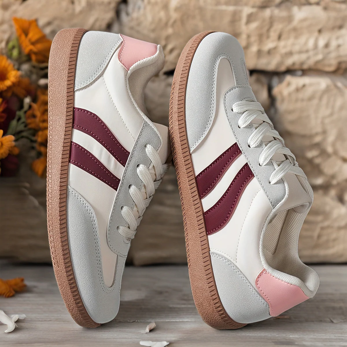 Damen Retro-Sneaker für Alltag und Freizeit – Sportlicher Stil