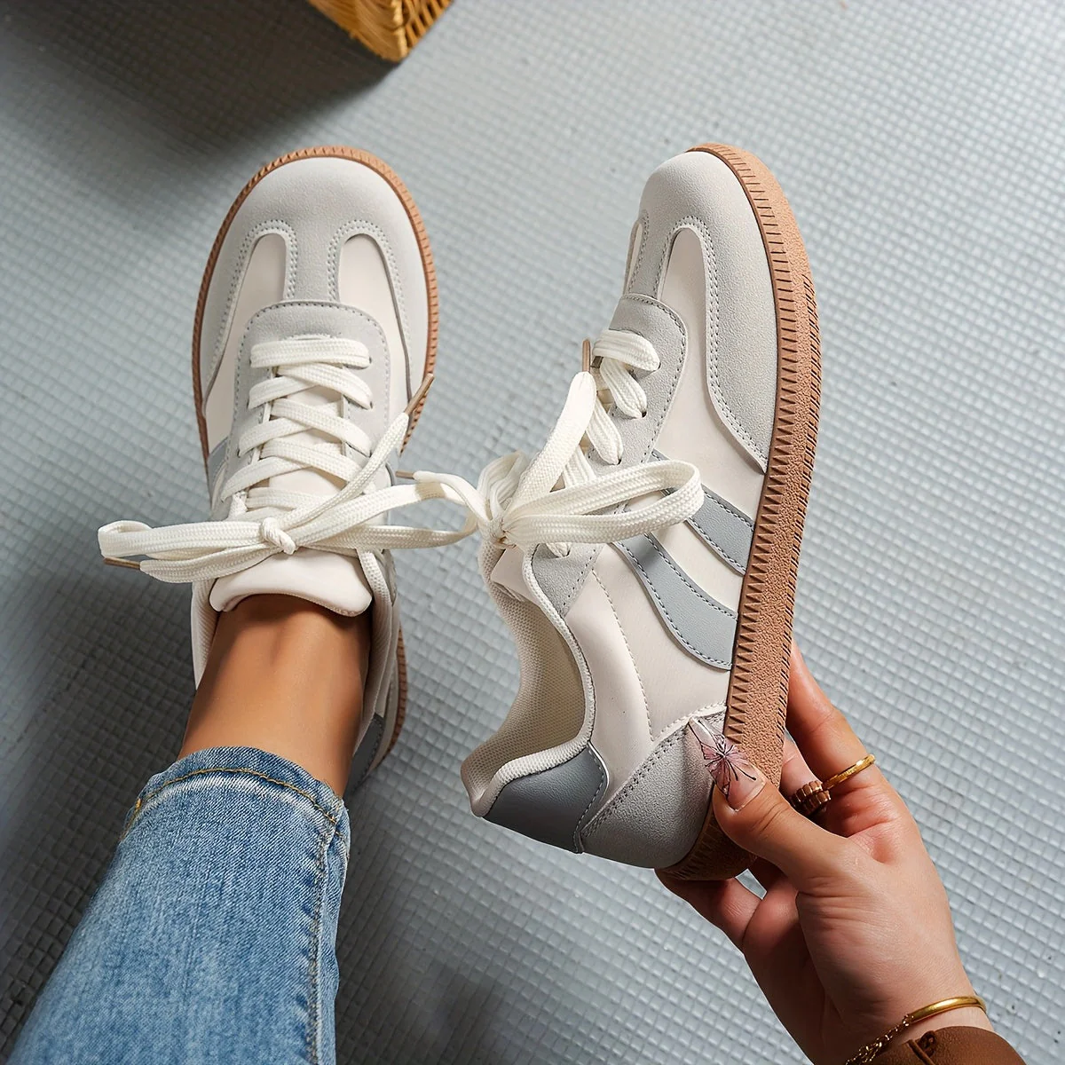 Damen Retro-Sneaker für Alltag und Freizeit – Sportlicher Stil - Image 10