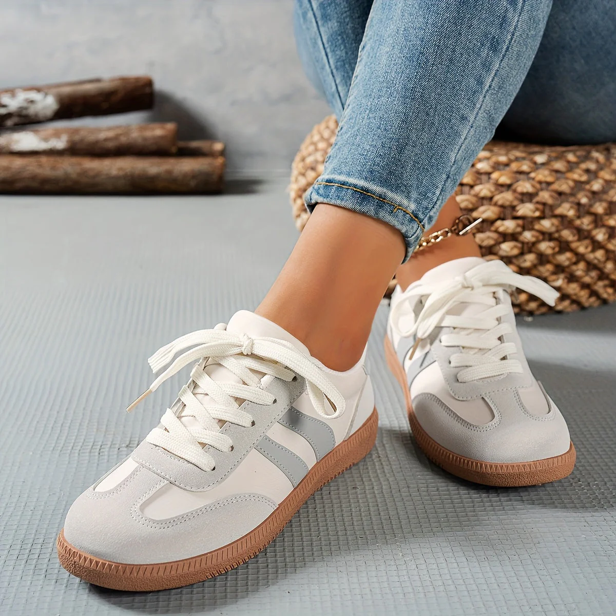 Damen Retro-Sneaker für Alltag und Freizeit – Sportlicher Stil - Image 11