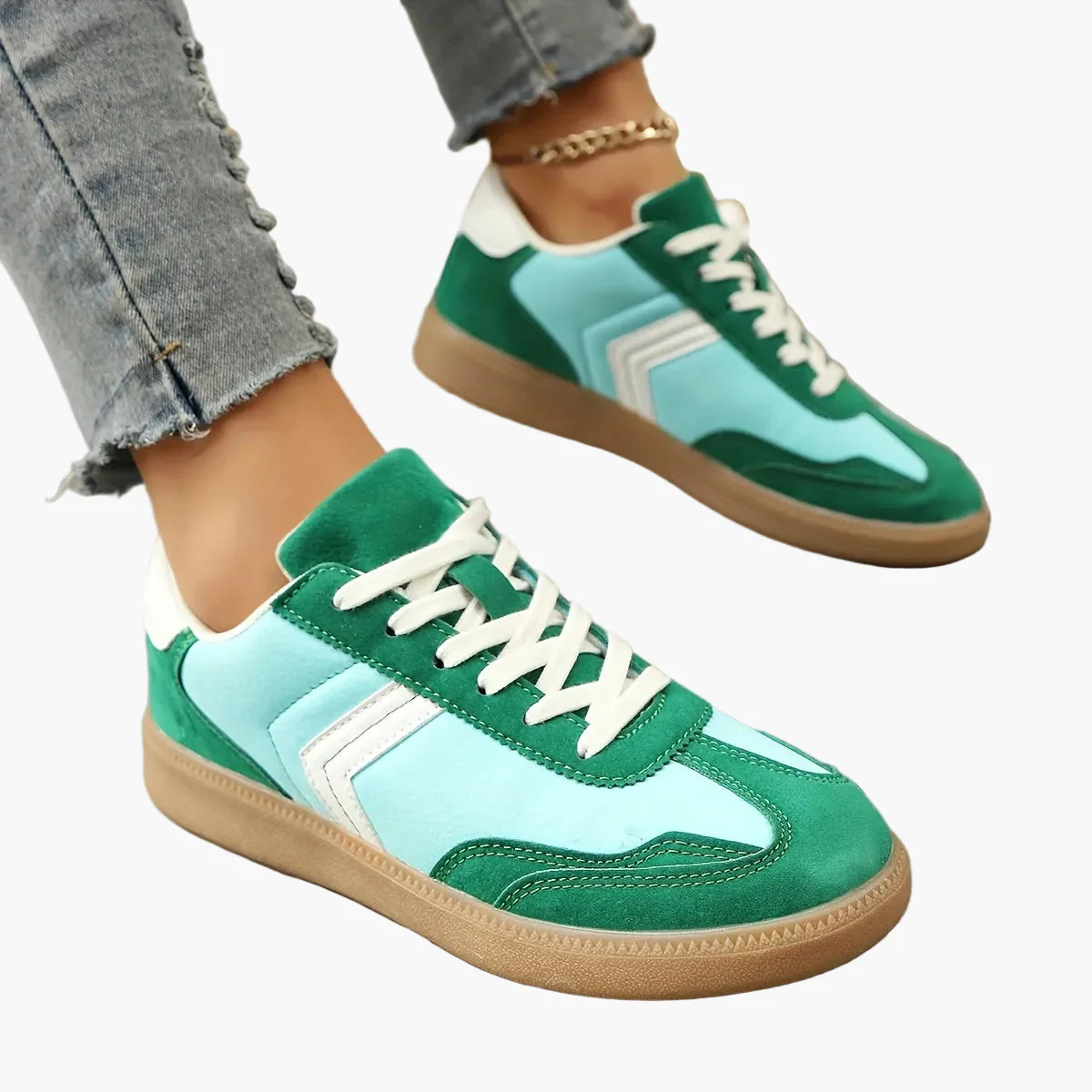 Damen Retro Sneaker Low-Top Freizeitmode – Bequeme Alltagsschuhe - Image 16