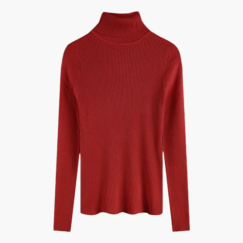 Damen Rollkragenpullover Langarm Basic Stil – Ideal für Alltag und Büro - Image 9