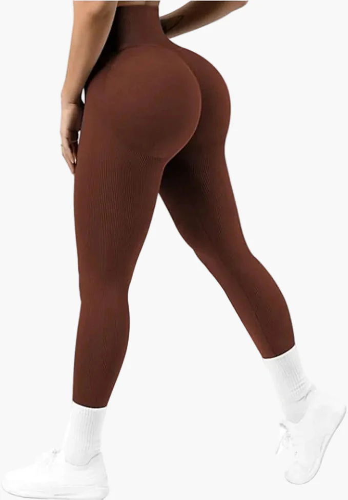 Damen Seamless High Waist Push-Up Leggings für Fitness & Alltag - Image 12