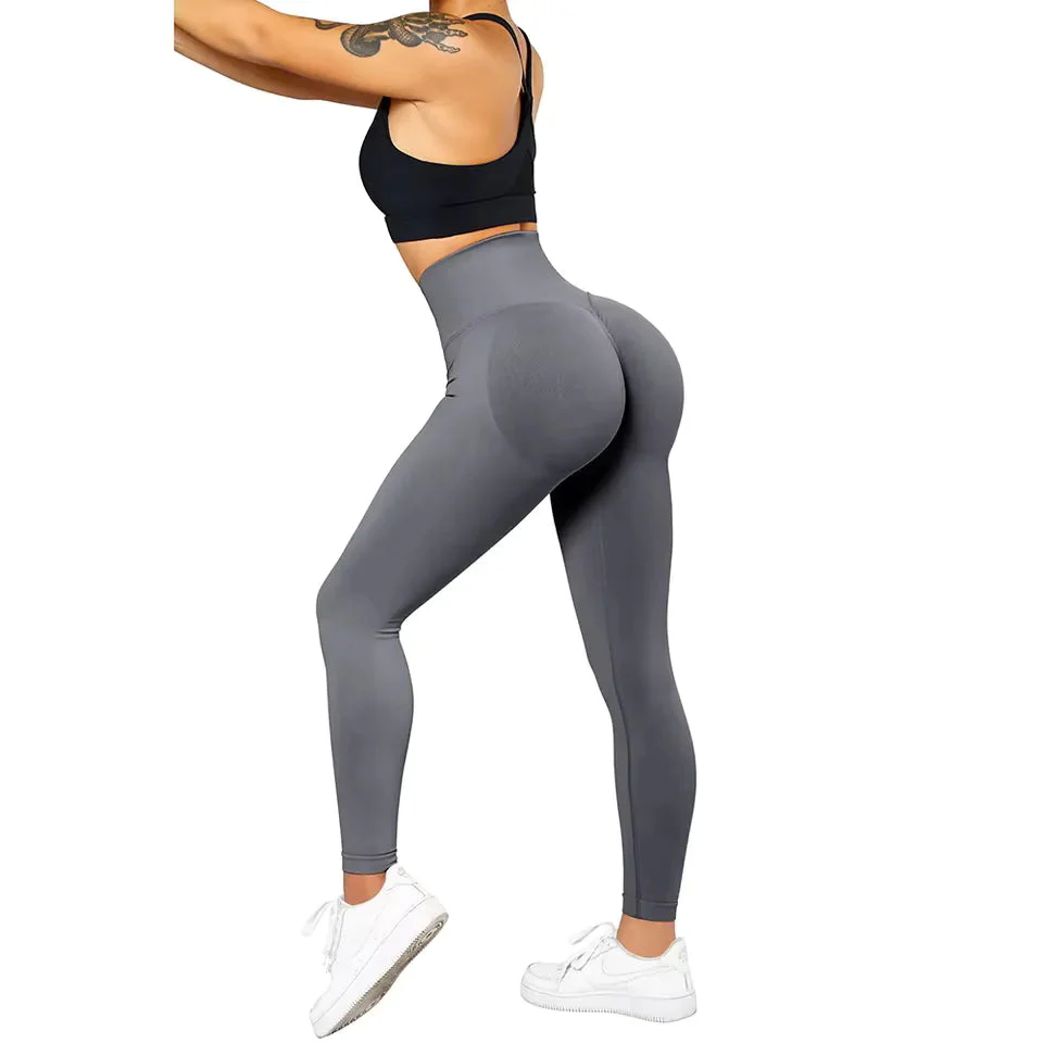 Damen Seamless High Waist Push-Up Leggings für Fitness & Alltag - Image 6