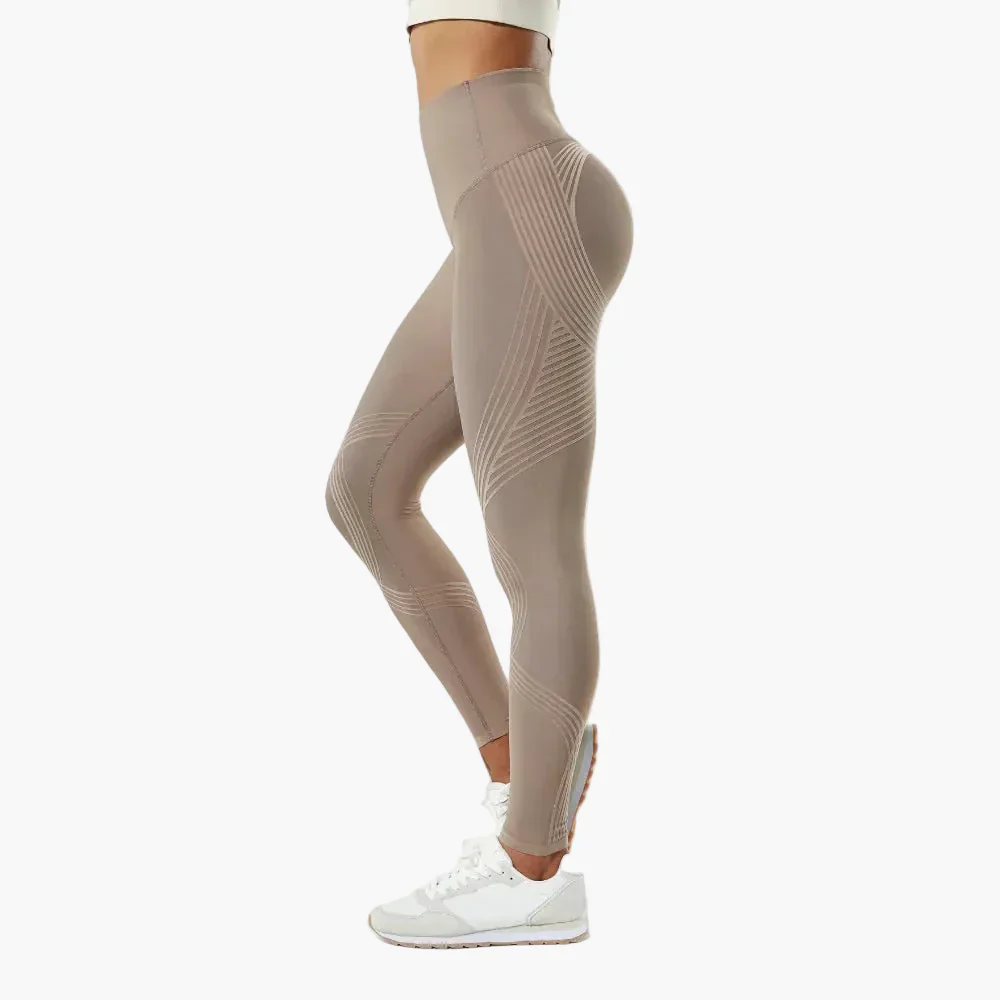 Damen Seamless Leggings mit Anti-Cellulite-Effekt – Figurformende Sport- und Fitnesshose - Image 9