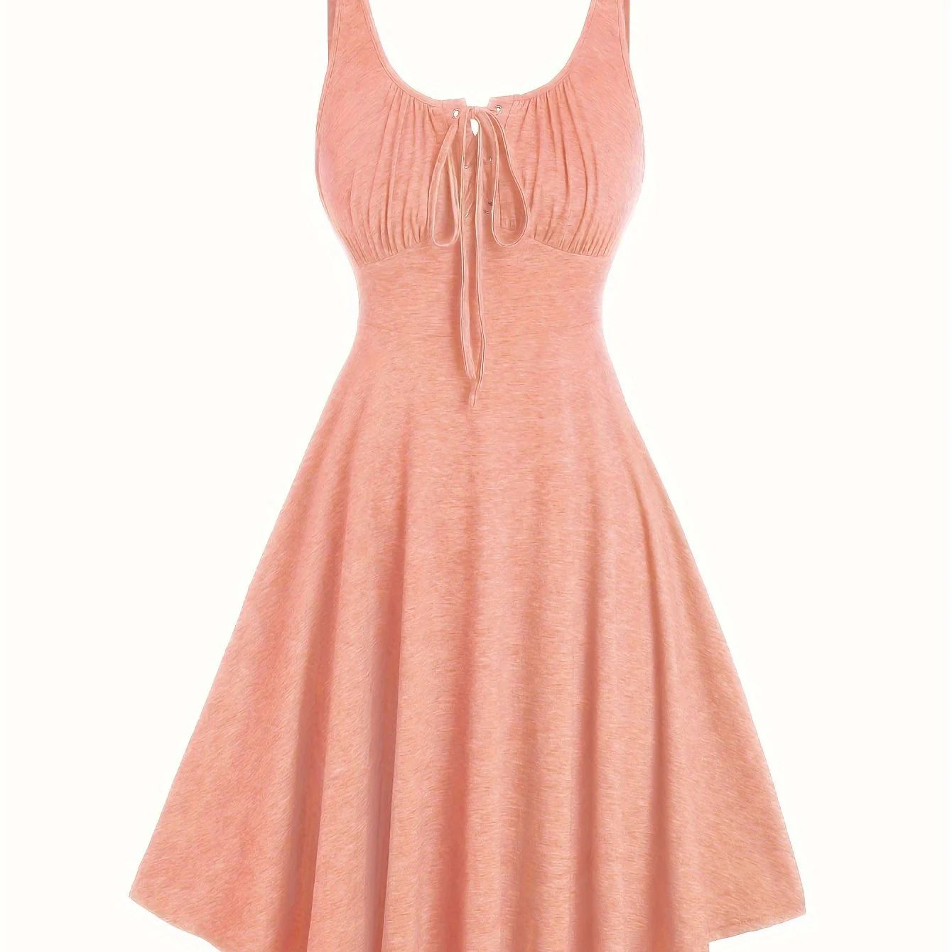 Damen Skaterkleid mit Schnürung – Freizeitkleid im Vintage-Stil für Alltag und Sommer - Image 14