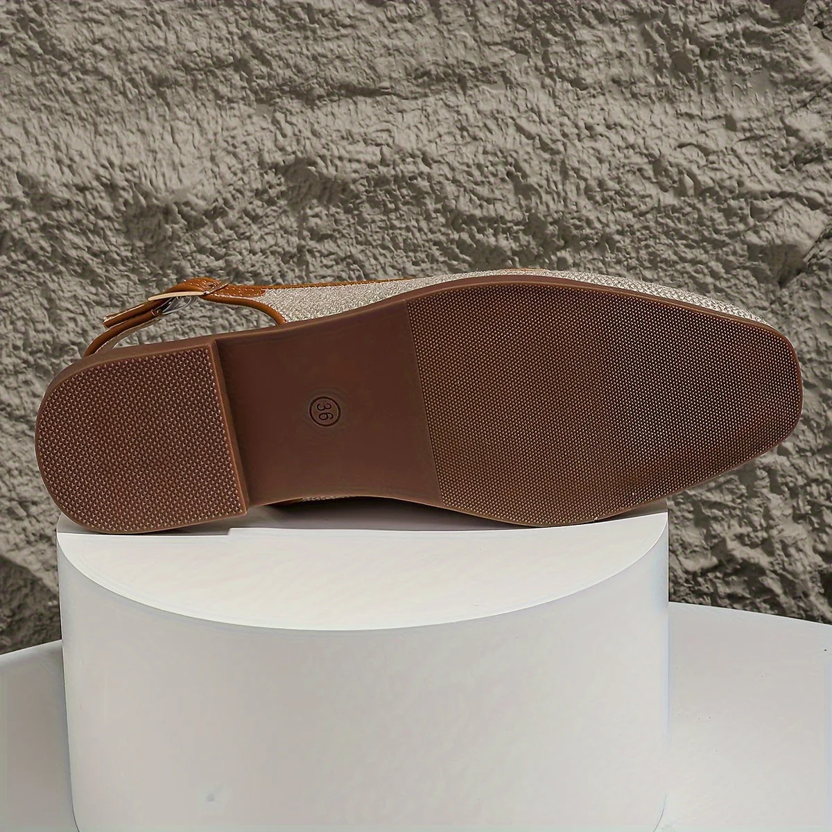Damen-Slingback-Loafer mit Schnalle für Freizeit und Alltag - Image 6