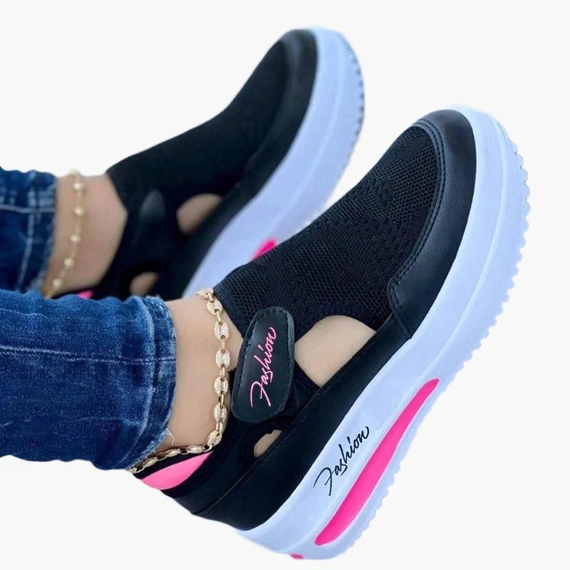 Damen Slip-On Freizeitschuhe mit Plateau – Modische Komfort-Sneaker für Alltag & Freizeit - Image 2