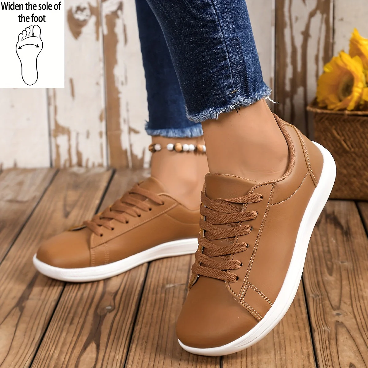 Damen Sneaker Freizeit Klassisch Bequem Alltagsschuhe - Image 13
