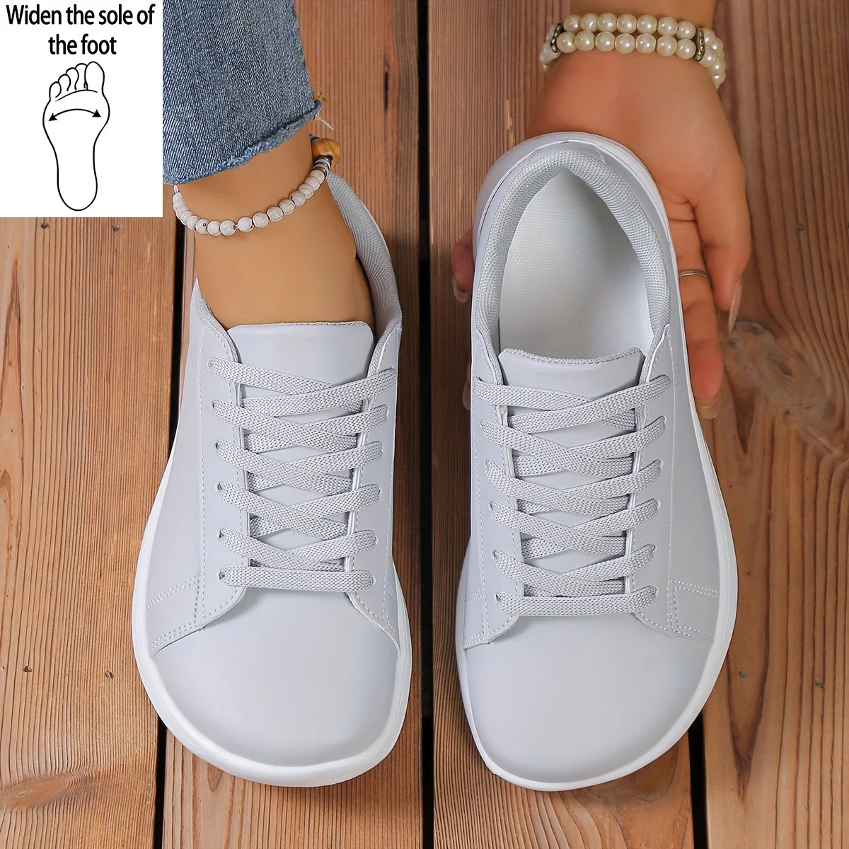 Damen Sneaker Freizeit Klassisch Bequem Alltagsschuhe - Image 14