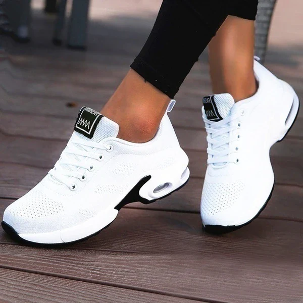 Damen Sneaker Sportlich Komfortabel Alltag Fitness Schuhe - Image 4