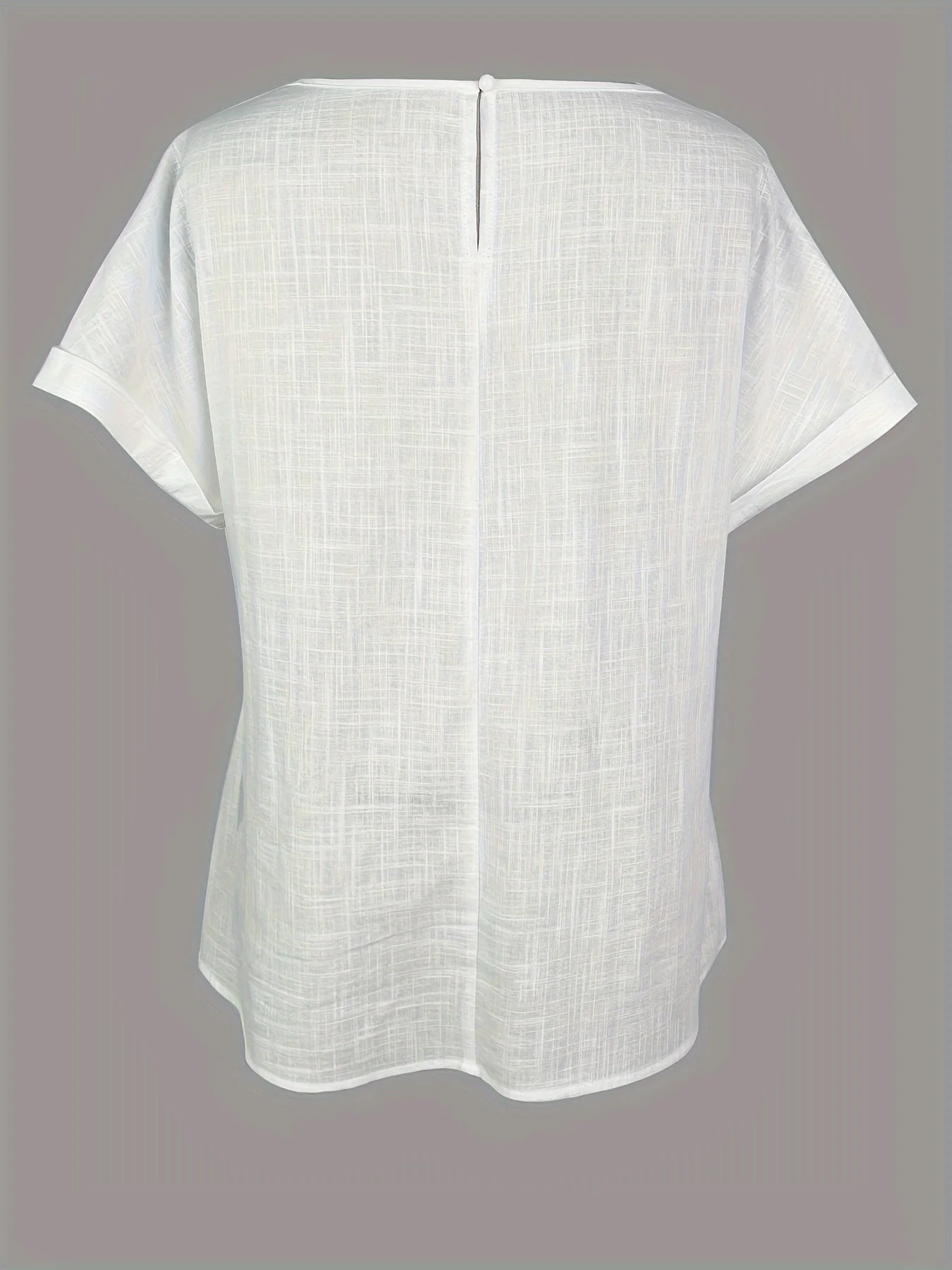 Damen Sommer Bluse Elegant mit Spitzen-Details und Kurzarm – Perfektes Oberteil für Alltag und Urlaub - Image 6