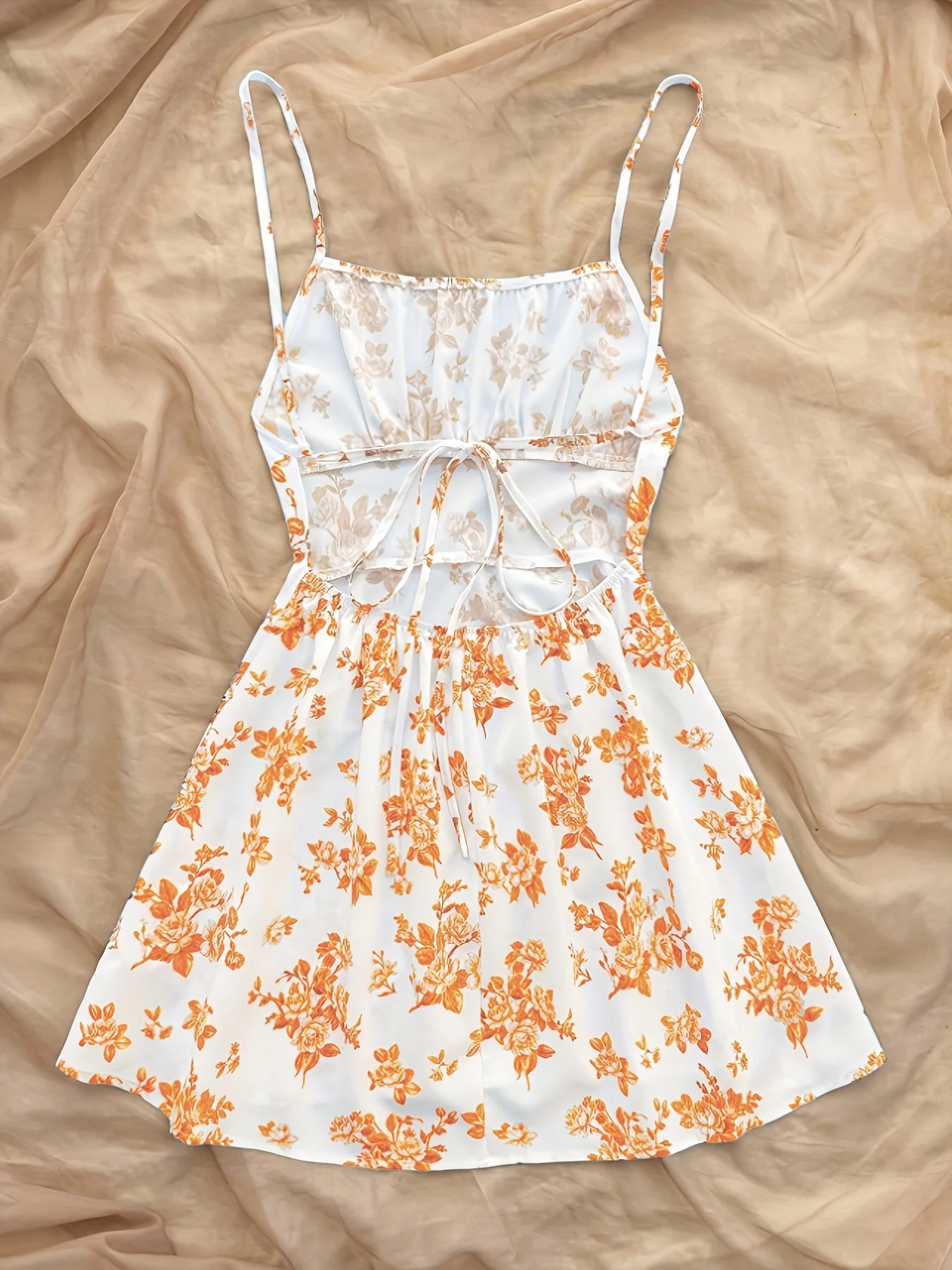 Damen Sommer Minikleid mit Blumenmuster – Verspieltes Freizeitkleid für Urlaub & Alltag - Image 9