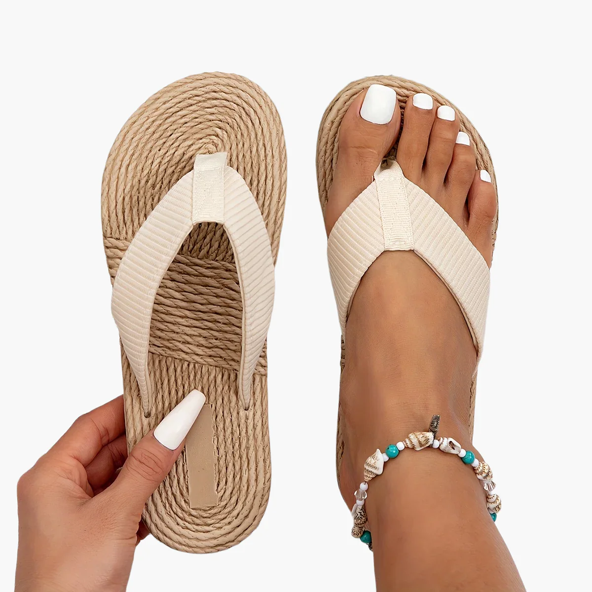 Damen Sommer-Slides Minimalistische Sandalen – Bequeme Slip-On Schuhe für Freizeit und Urlaub - Image 11