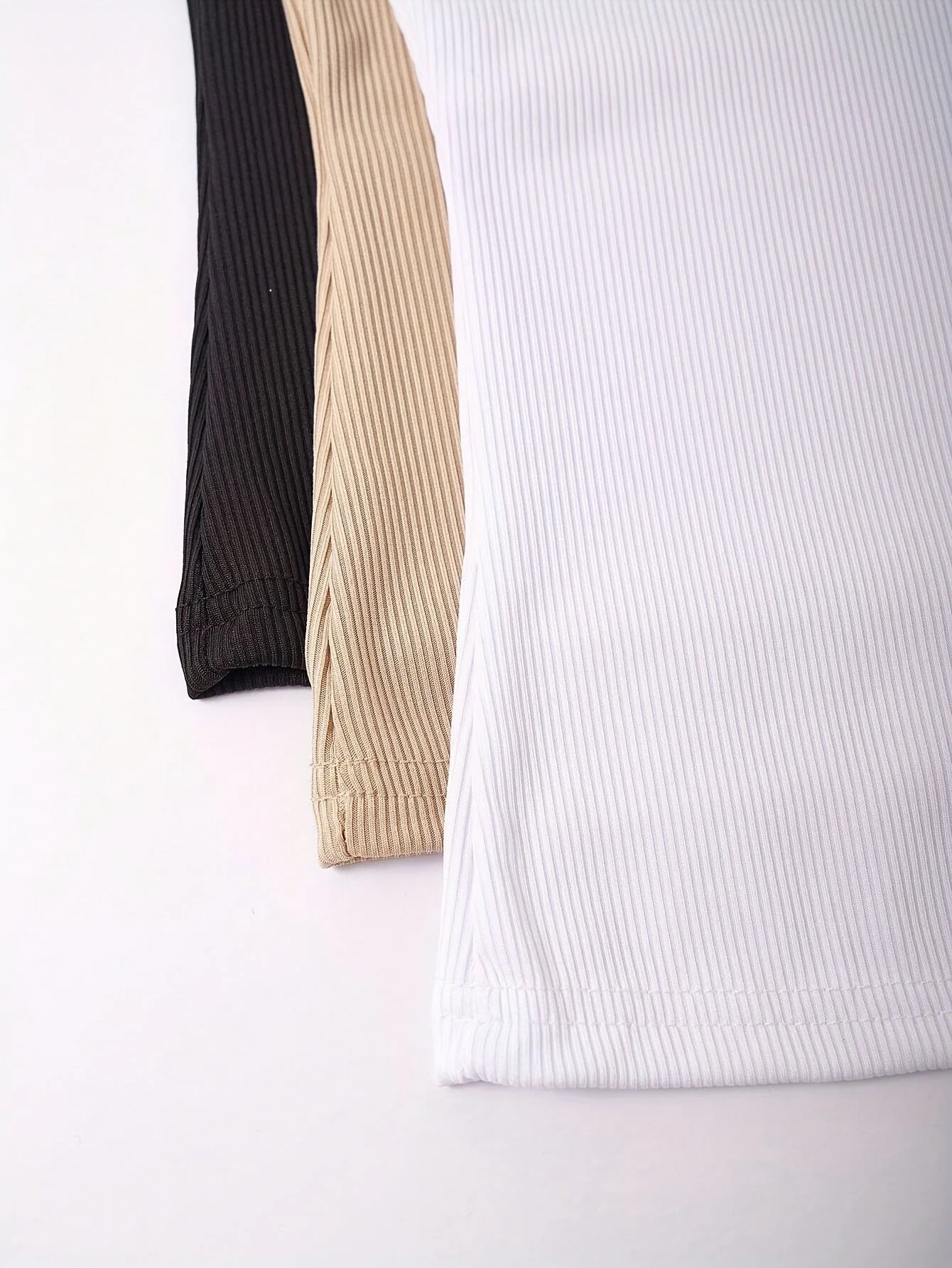 Damen Sportliche Basic Tanktops 3er Pack – Ärmellos, Rundhals, Sommer Freizeit - Image 5