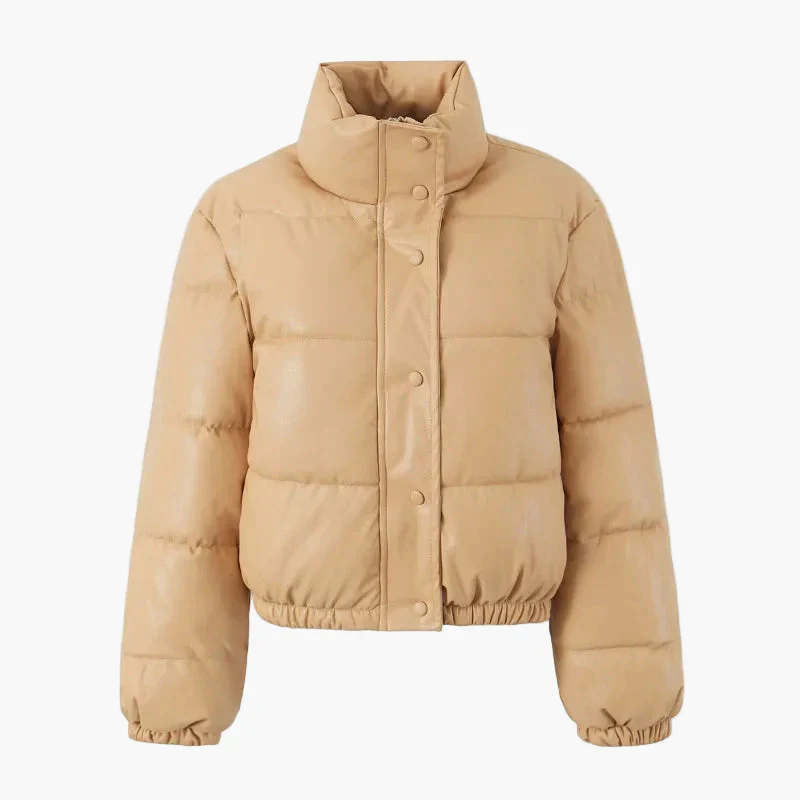 Damen Steppjacke Kurz Geschnitten – Stilvolle Winterjacke für Alltag und Freizeit - Image 3