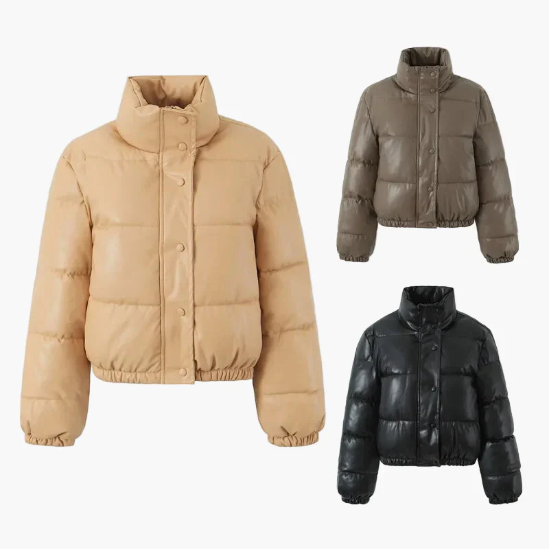 Damen Steppjacke Kurz Geschnitten – Stilvolle Winterjacke für Alltag und Freizeit - Image 5