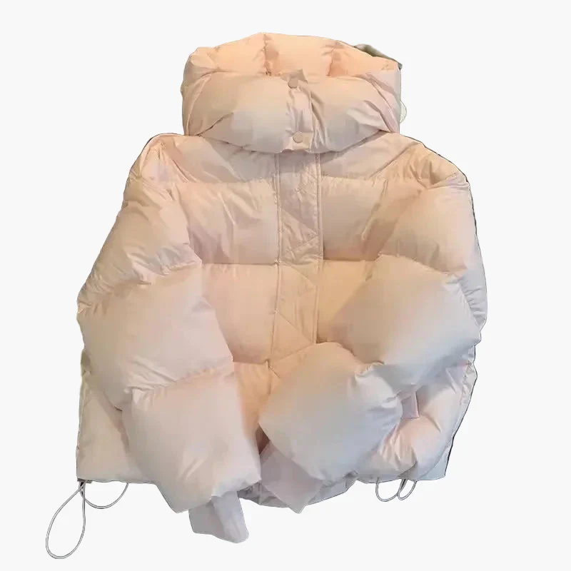 Damen Steppjacke mit Kapuze für Herbst und Winter – Warmer Alltagsmantel im modernen Stil - Image 3