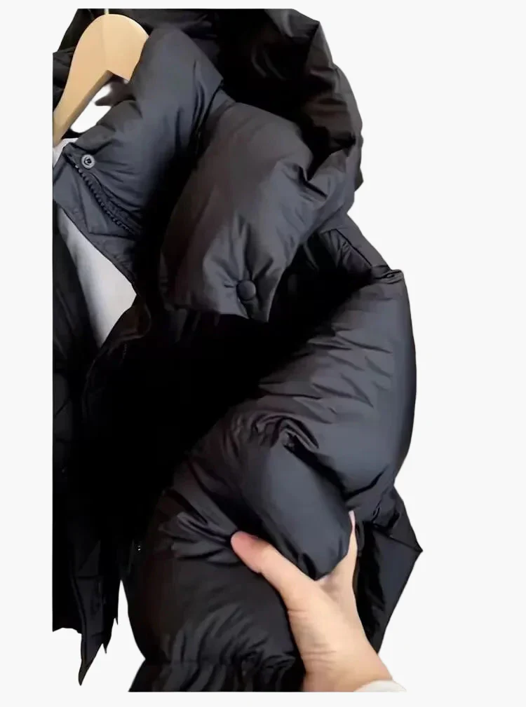 Damen Steppjacke mit Kapuze für Herbst und Winter – Warmer Alltagsmantel im modernen Stil - Image 5