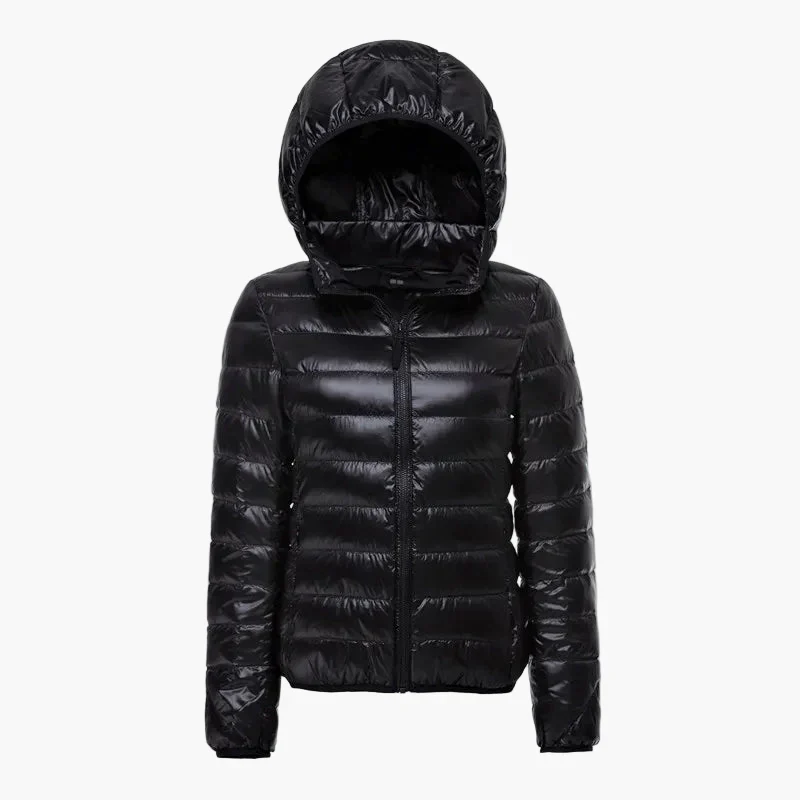 Damen Steppjacke mit Kapuze – Modische Übergangsjacke für Outdoor und Alltag