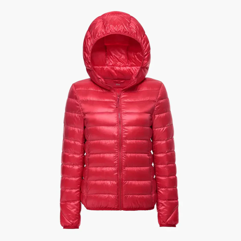 Damen Steppjacke mit Kapuze – Modische Übergangsjacke für Outdoor und Alltag - Image 2